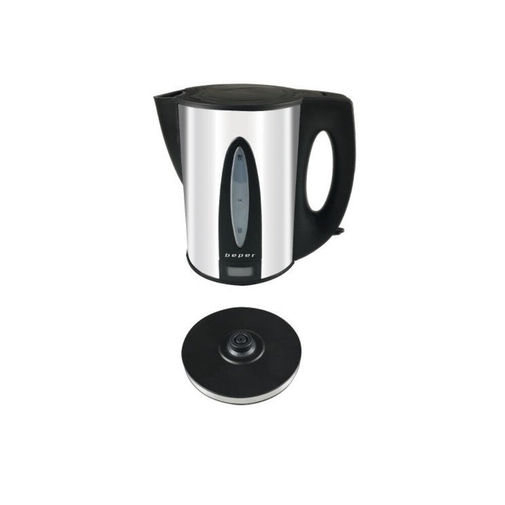 BOLLITORE ELETTRICO 1,7 LT ACCIAIO ACQUA CALDA SCALDA BEVANDE 2200W BEPER BB.101
