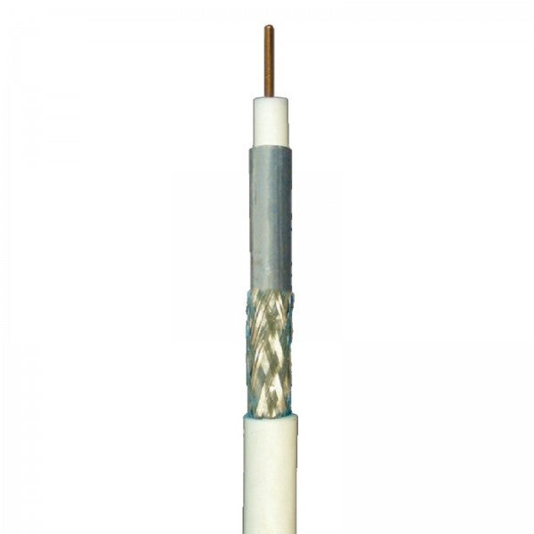 CAVO ANTENNA TV COASSIALE BOBINA MATASSA diametro MM.5 mt.5