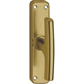 CREMONESE CROMATA ALLUMINIO BRONZO 68/253 HOPPE MANIGLIA INFISSI FINESTRA CASA