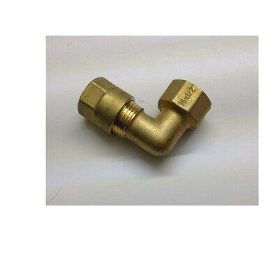 GOMITO MULTISTRATO GF ALUPEX FEMMINA 16X1/2 1/2X16 CURVA OTTONE