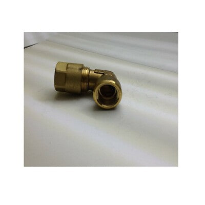 GOMITO MULTISTRATO GF ALUPEX FEMMINA 20X1/2 1/2X20 CURVA OTTONE