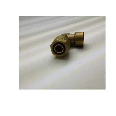 GOMITO MULTISTRATO GF ALUPEX FEMMINA 20X1/2 1/2X20 CURVA OTTONE