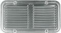 GRIGLIA AERAZIONE ALLUMINIO 14x25 CON RETE METALLICA VENTILAZIONE ARIA ARIAZIONE