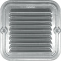 GRIGLIA AERAZIONE ALLUMINIO 23x23 CON RETE METALLICA VENTILAZIONE ARIA ARIAZIONE