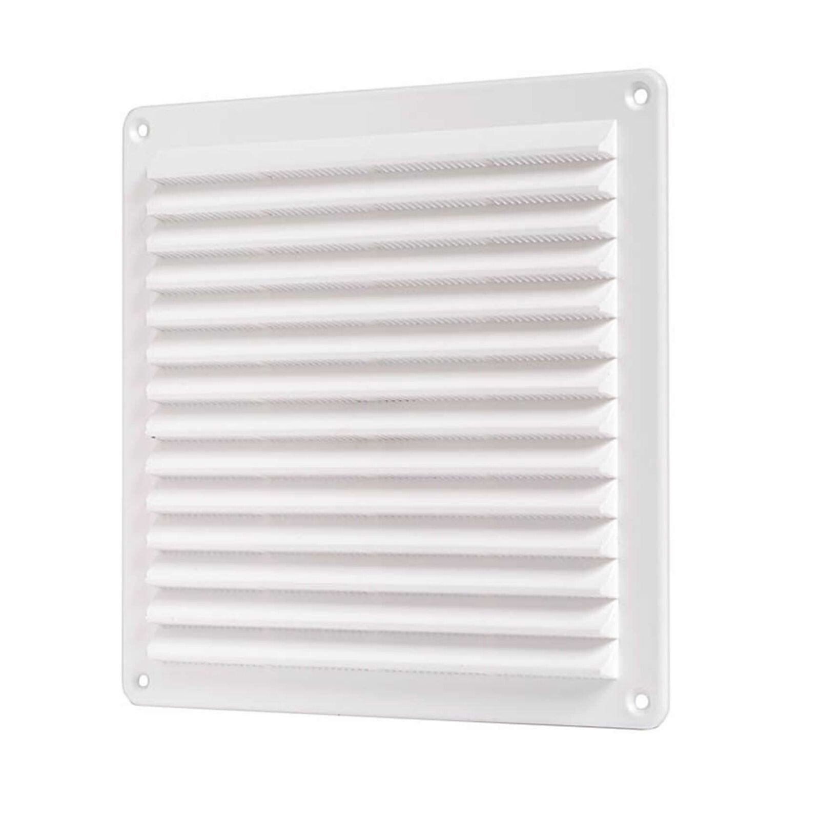 GRIGLIA PRESA AERAZIONE PVC BIANCA QUADRATA 230x230 mm UMIDITA' ARIAZIONE ARIA