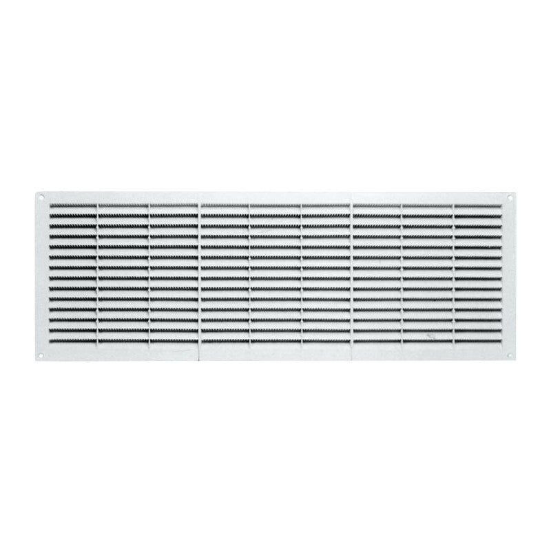 GRIGLIA PRESA AERAZIONE PVC BIANCA RETTANGOLARE DA SOVRAPPORRE 630x230 mm