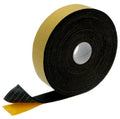 NASTRO FASCIA ADESIVA ANTICONDENSA RETINATO NERO 50 mm x 10 mt SPESSORE 3 mm