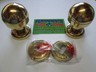 POMOLO MANIGLIA CAL PORTA PORTONE D. 50 mm H. 75 mm OTTONE LUCIDO