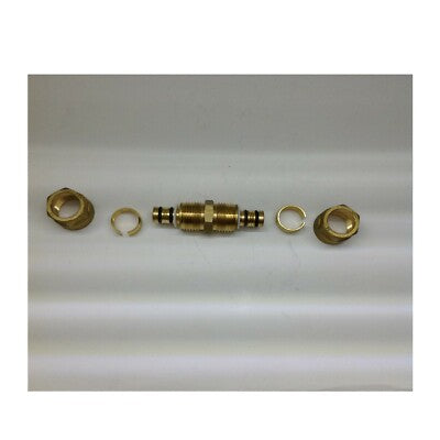 RACCORDO INTERMEDIO MULTISTRATO GF ALUPEX 20X20 20 GIUNTO BIGIUNTO OTTONE