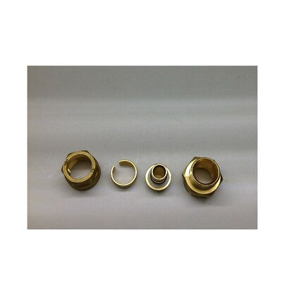 RACCORDO MULTISTRATO GF ALUPEX FEMMINA 16X1/2 1/2X16 F NIPLES OTTONE
