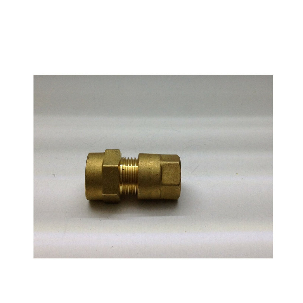 RACCORDO MULTISTRATO GF ALUPEX FEMMINA 16X1/2 1/2X16 F NIPLES OTTONE
