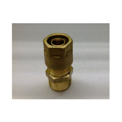RACCORDO MULTISTRATO GF ALUPEX MASCHIO 20X3/4 3/4X20 M NIPLES OTTONE