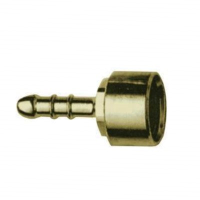 RACCORDO PORTAGOMMA DI ENTRATA PER TUBO BOMBOLA GAS gpl DA 1/2 X 10 MM FEMMINA