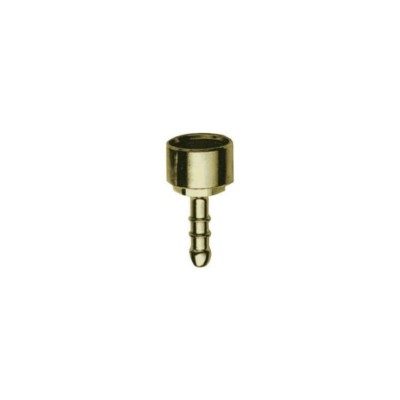RACCORDO PORTAGOMMA DI ENTRATA PER TUBO BOMBOLA GAS gpl DA 1/2 X 10 MM FEMMINA
