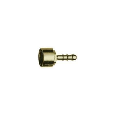 RACCORDO PORTAGOMMA DI ENTRATA PER TUBO BOMBOLA GAS gpl DA 1/2 X 10 MM FEMMINA