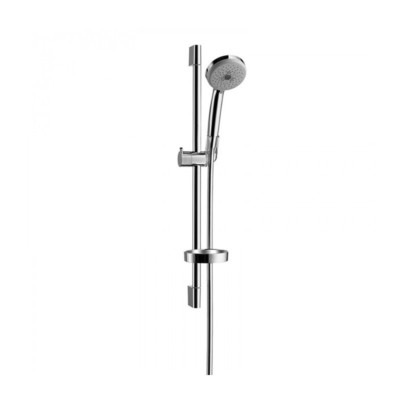 SALISCENDI DOCCIA DOCCETTA HANSGROHE CROMATO CROMA 100 VARIO SET PORTASAPONE