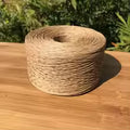 250g Thin Flat Raffia Yarn for Knitting Hats Bags Handicrafts