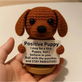 Handmade Crochet Puppy Doll Knitted Animal Ornament Gift