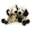 Handmade Knitted Stuffed Dog Toy