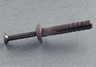 TASSELLO TASSELLI PERCUSSIONE MARRONE TESTA LARGA BOMB. CHIODO NERO 6x60 PZ.50