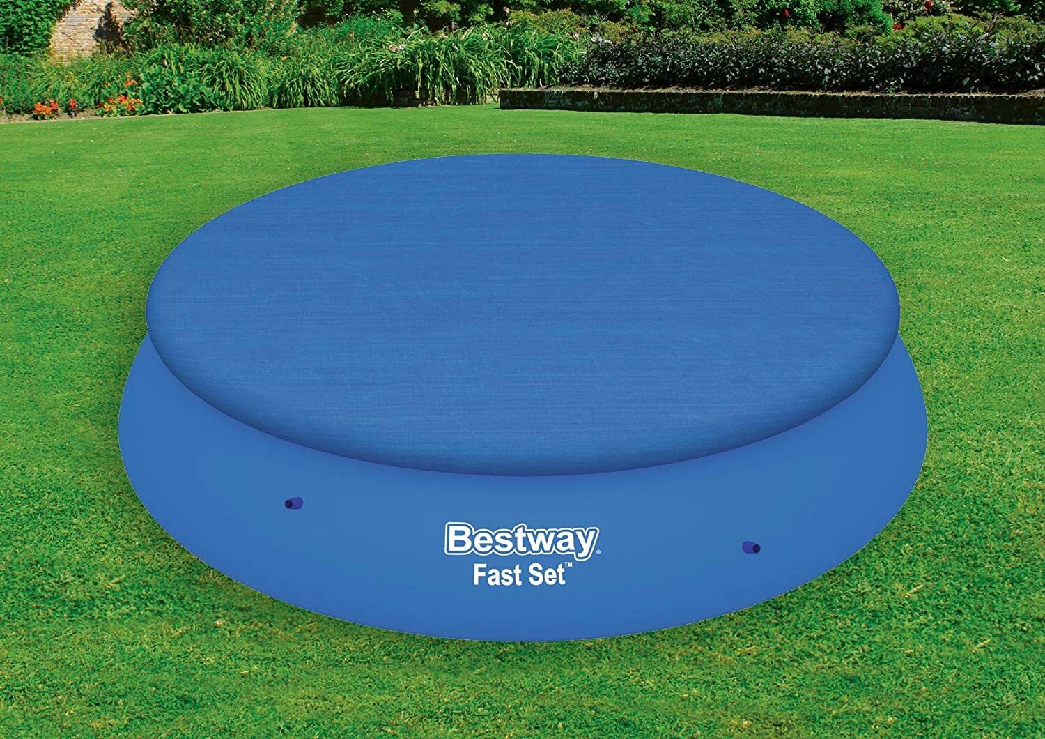 TELO COPRIPISCINA COPERTURA X PISCINA ROTONDA AD ANELLO TONDA D244 BESTWAY 58032