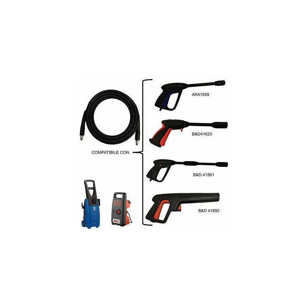TUBO 5 METRI IDROPULITRICE RICAMBIO ACCESSORI PROLUNGA ANNOVI REVERBERI 41560