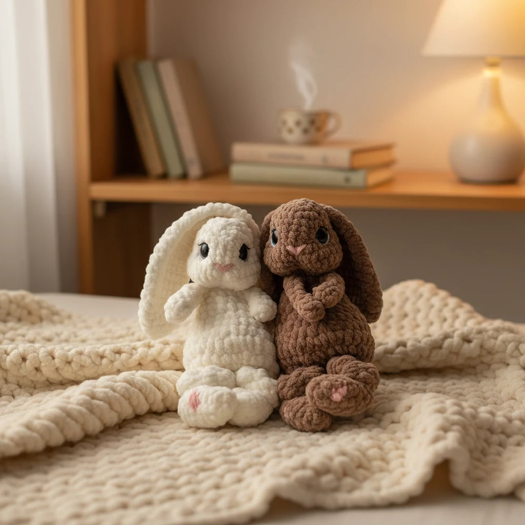 Bunny Plushies Set